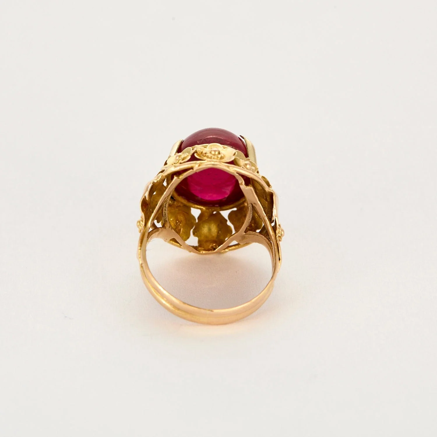Rubicelle Yellow Gold Ring - Image 5