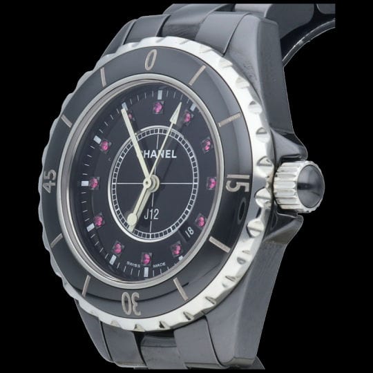 Chanel J 12 33mm Ruby Quartz Watch - Image 7