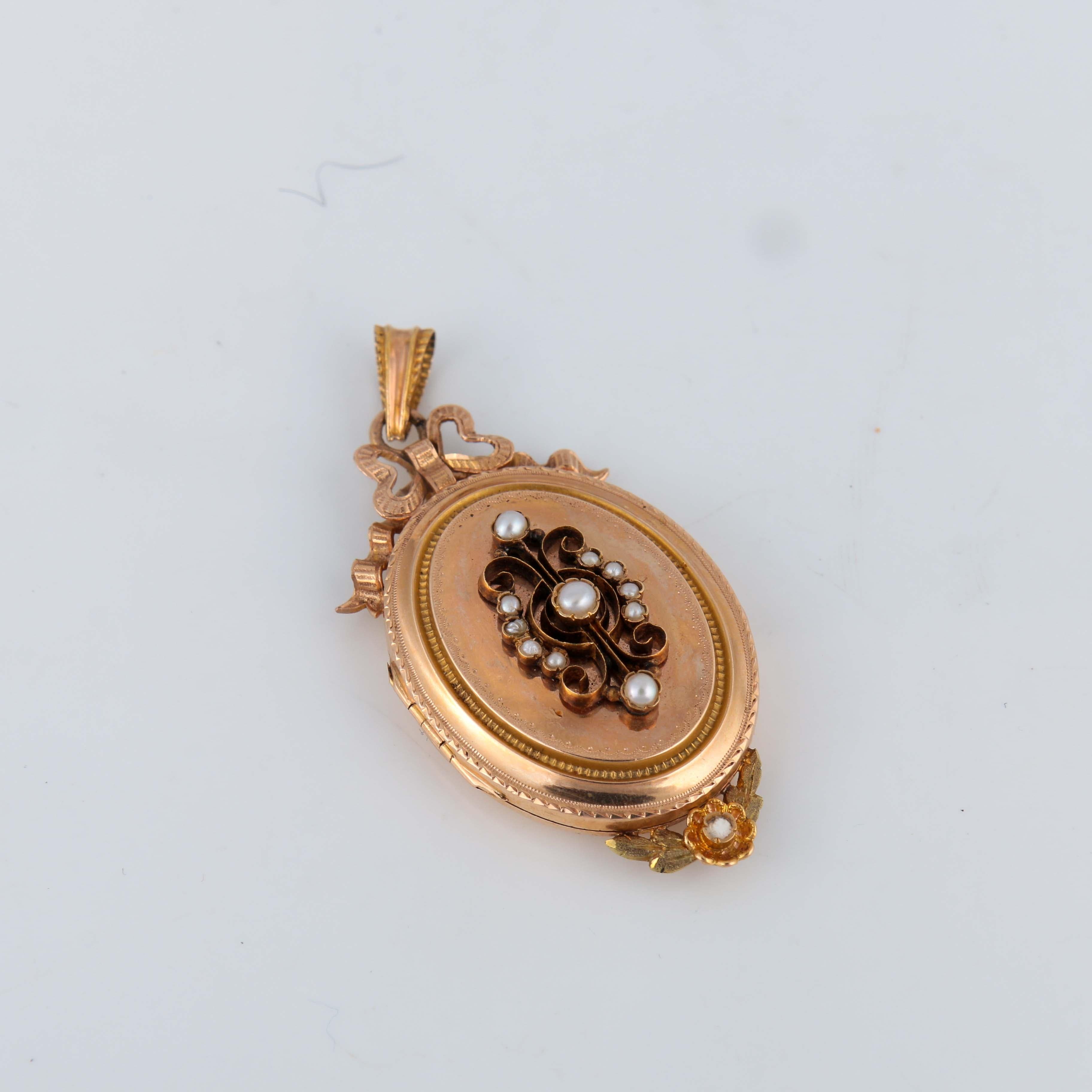 Napoleon III Gold and Fine Pearls Set - Image 2