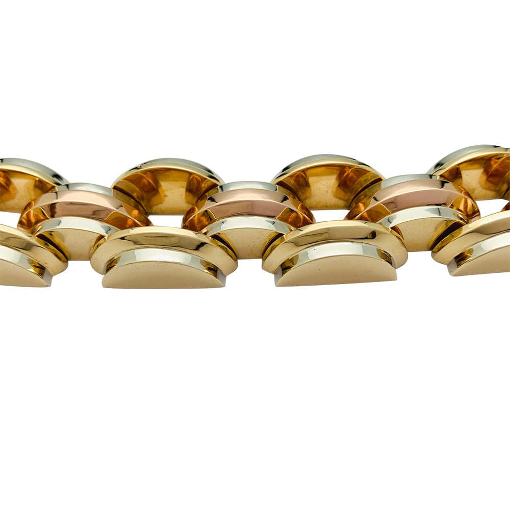 Bracelet Tank, three tones of gold. - Image 4