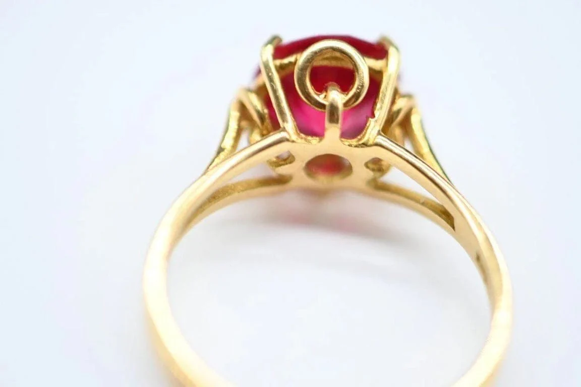 Rubellite Solitaire Ring - Image 7