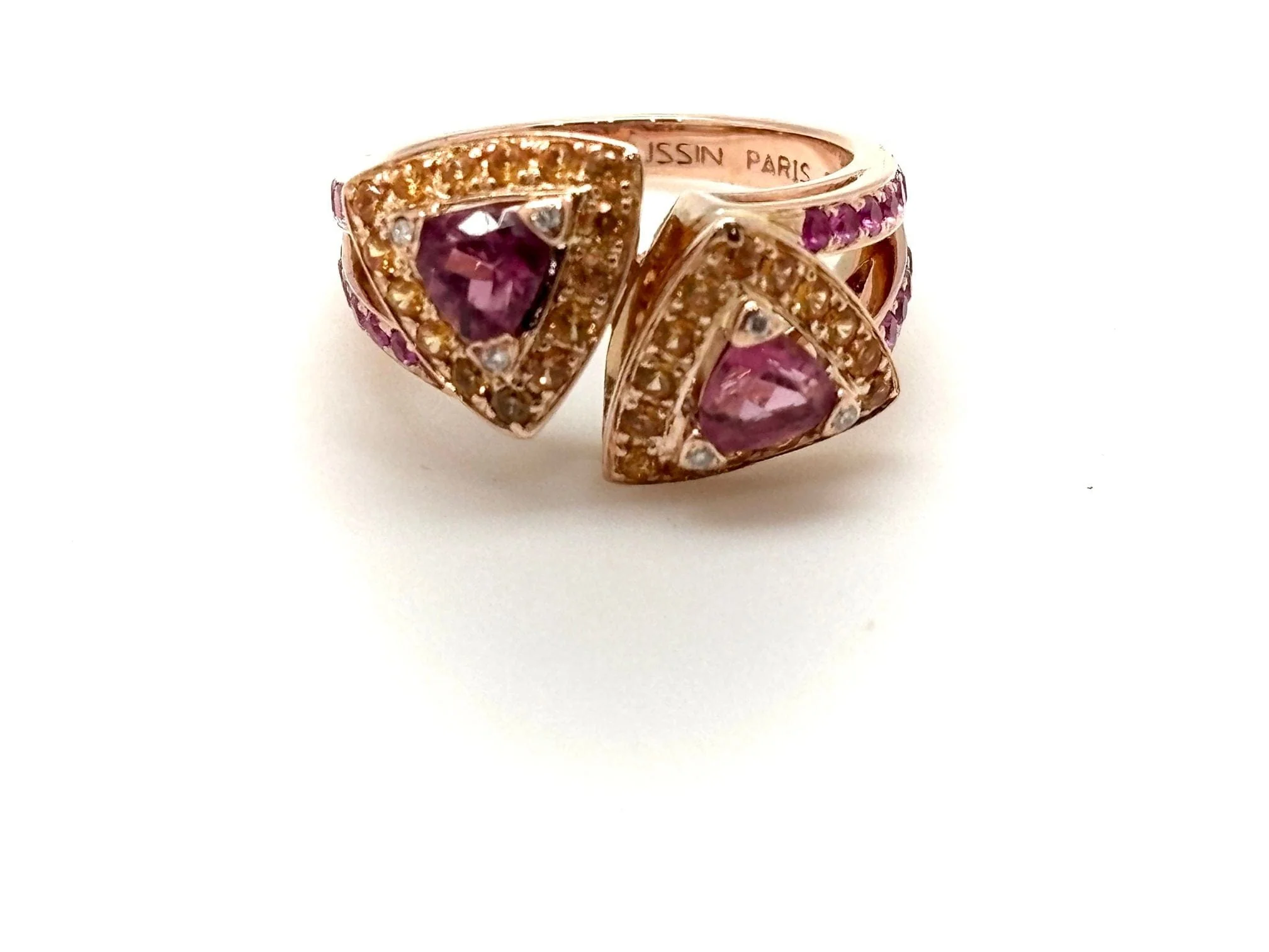 MAUBOUSSIN - SUBTILE DUALITE rose gold ring - Image 5