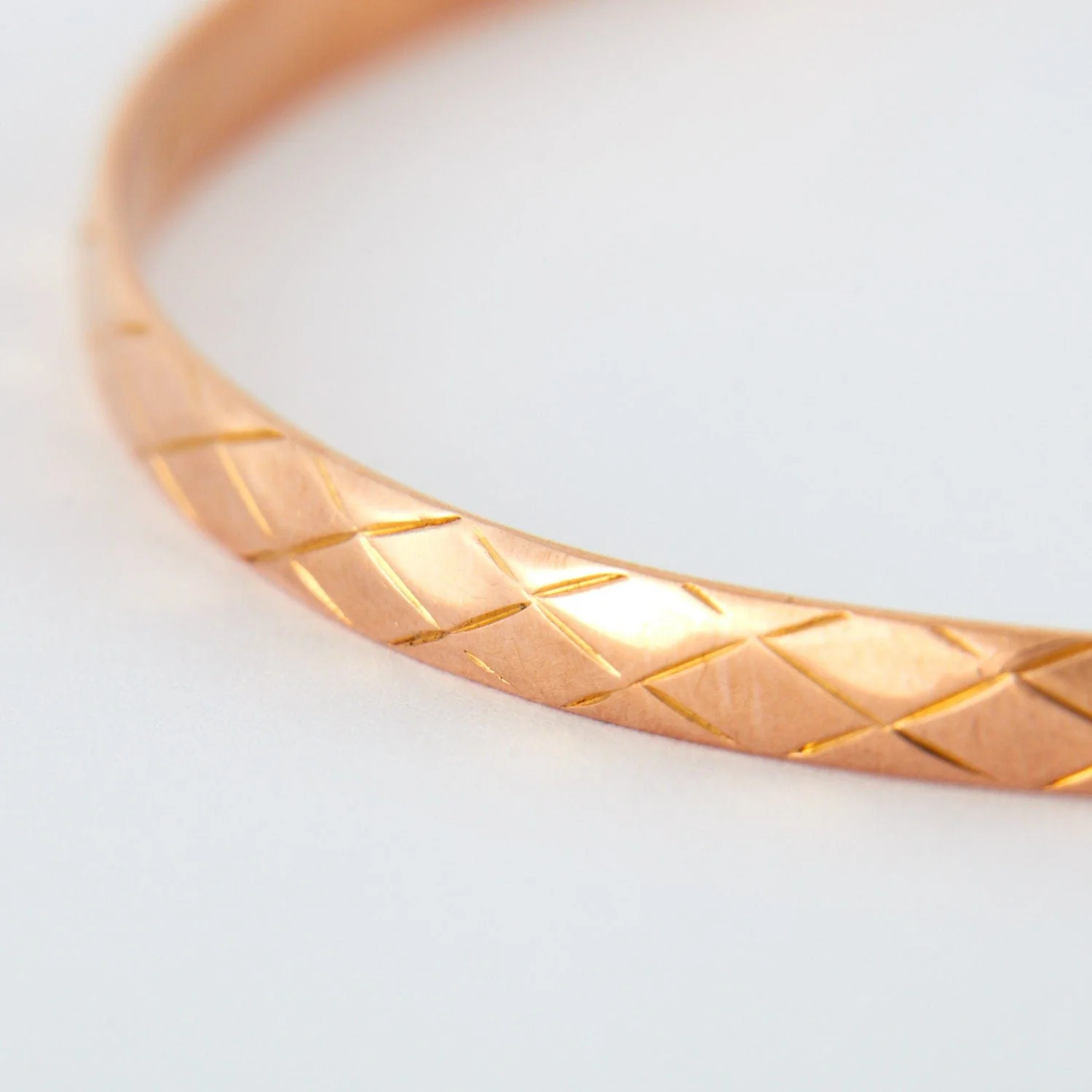 Rose Gold Bangle Bracelet
