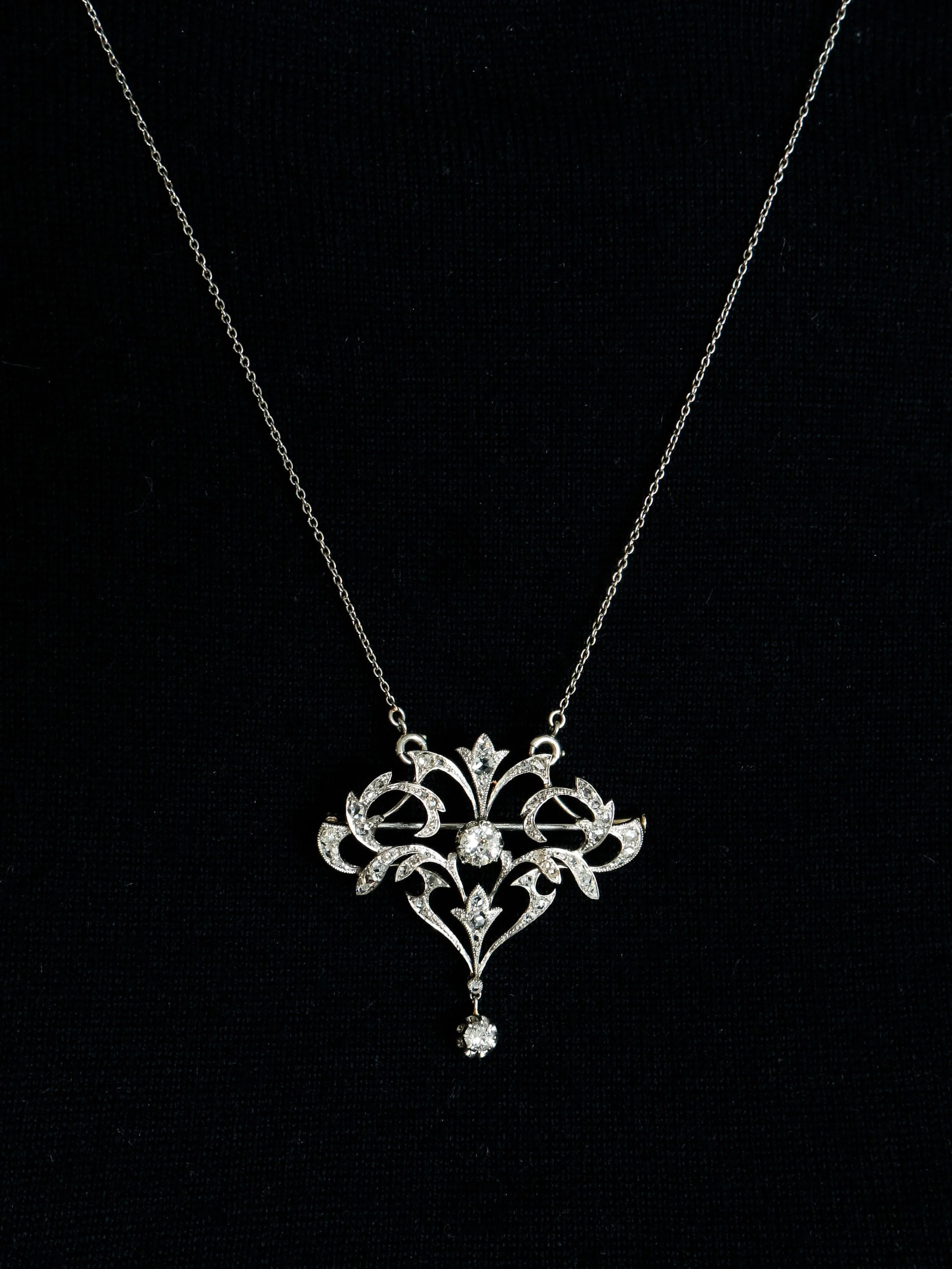Belle Epoque Diamond Pendant - Image 2