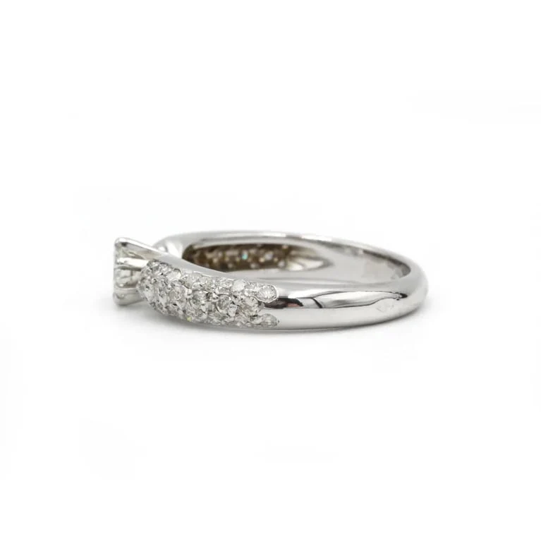 Ring - White gold and diamonds - Image 3