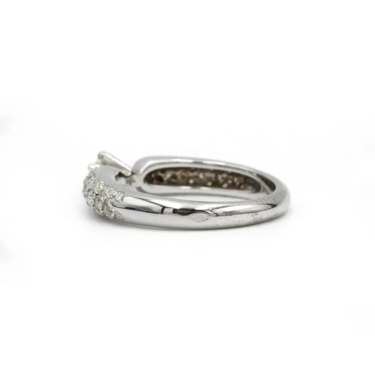 Ring - White gold and diamonds - Image 5