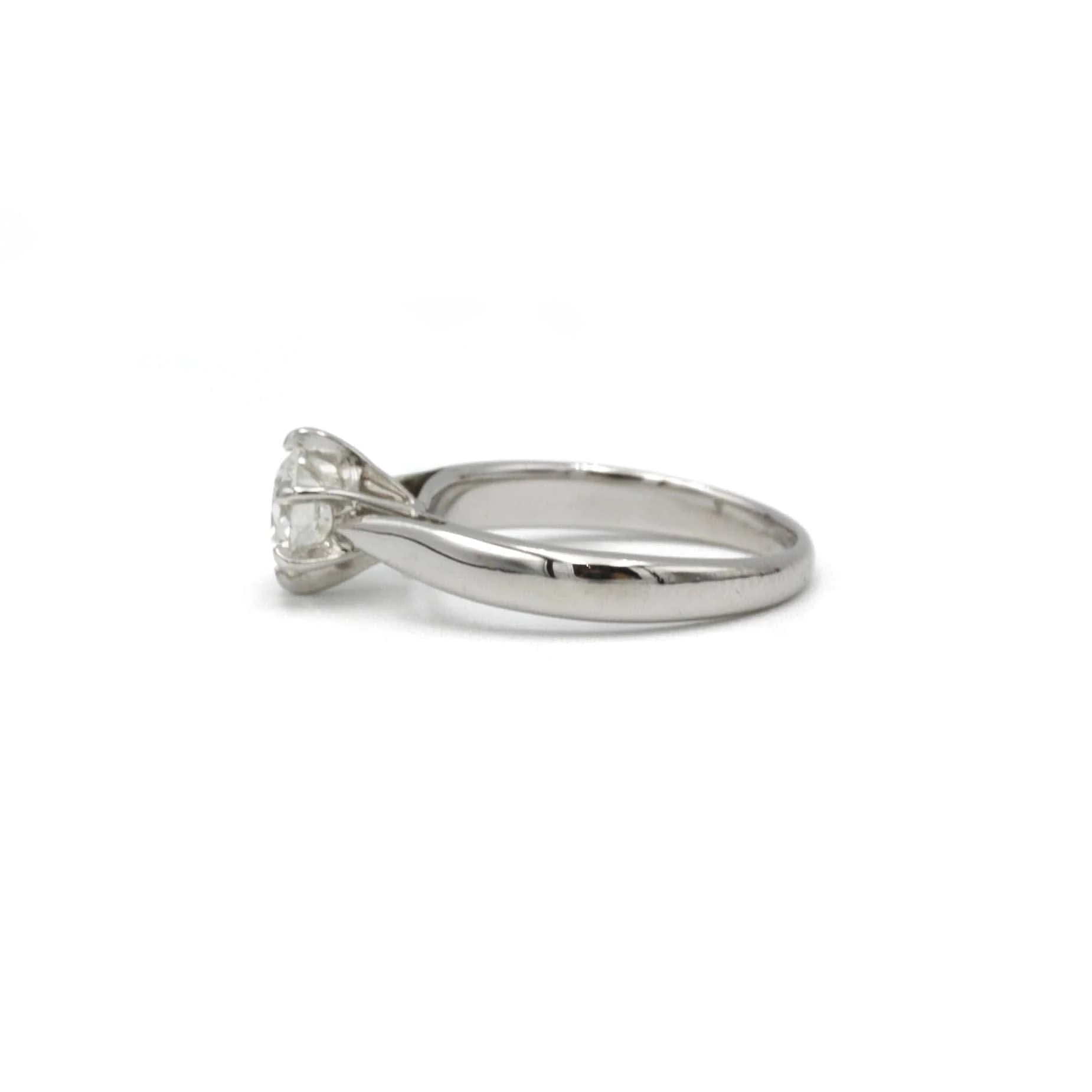Solitaire white gold 0.71 carat G SI2 - Image 2