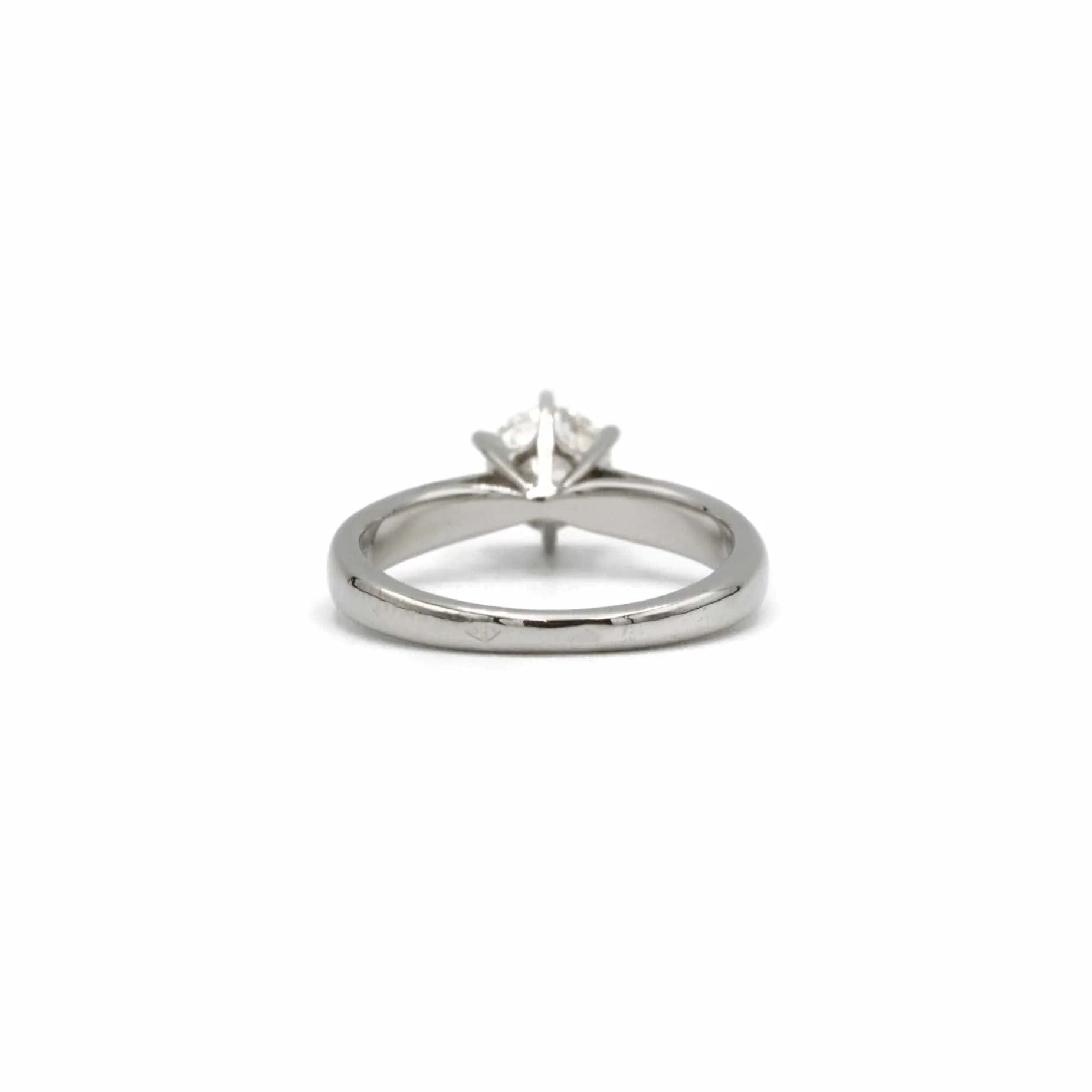 Solitaire white gold 0.71 carat G SI2 - Image 3