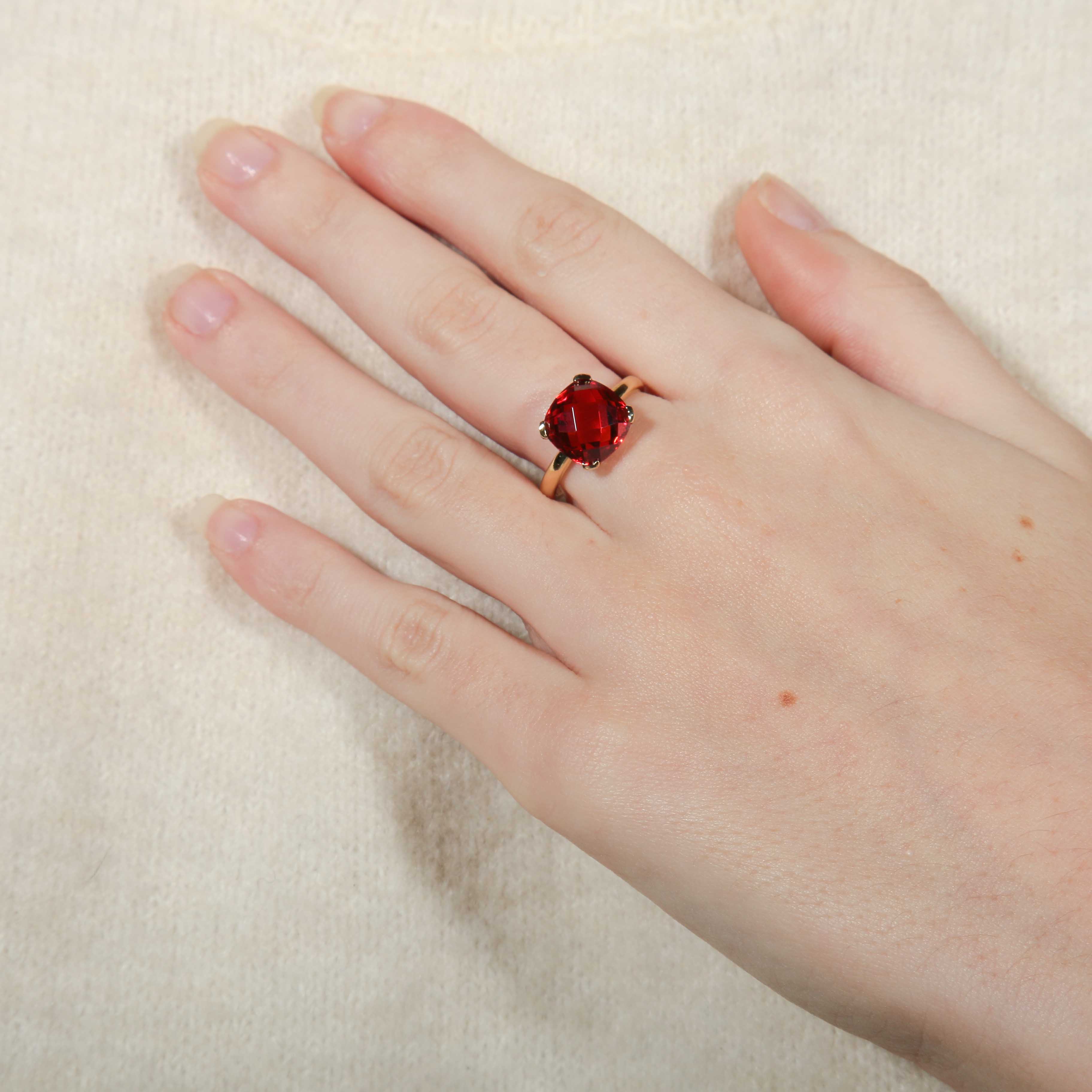Tourmaline Solitaire Ring - Image 2