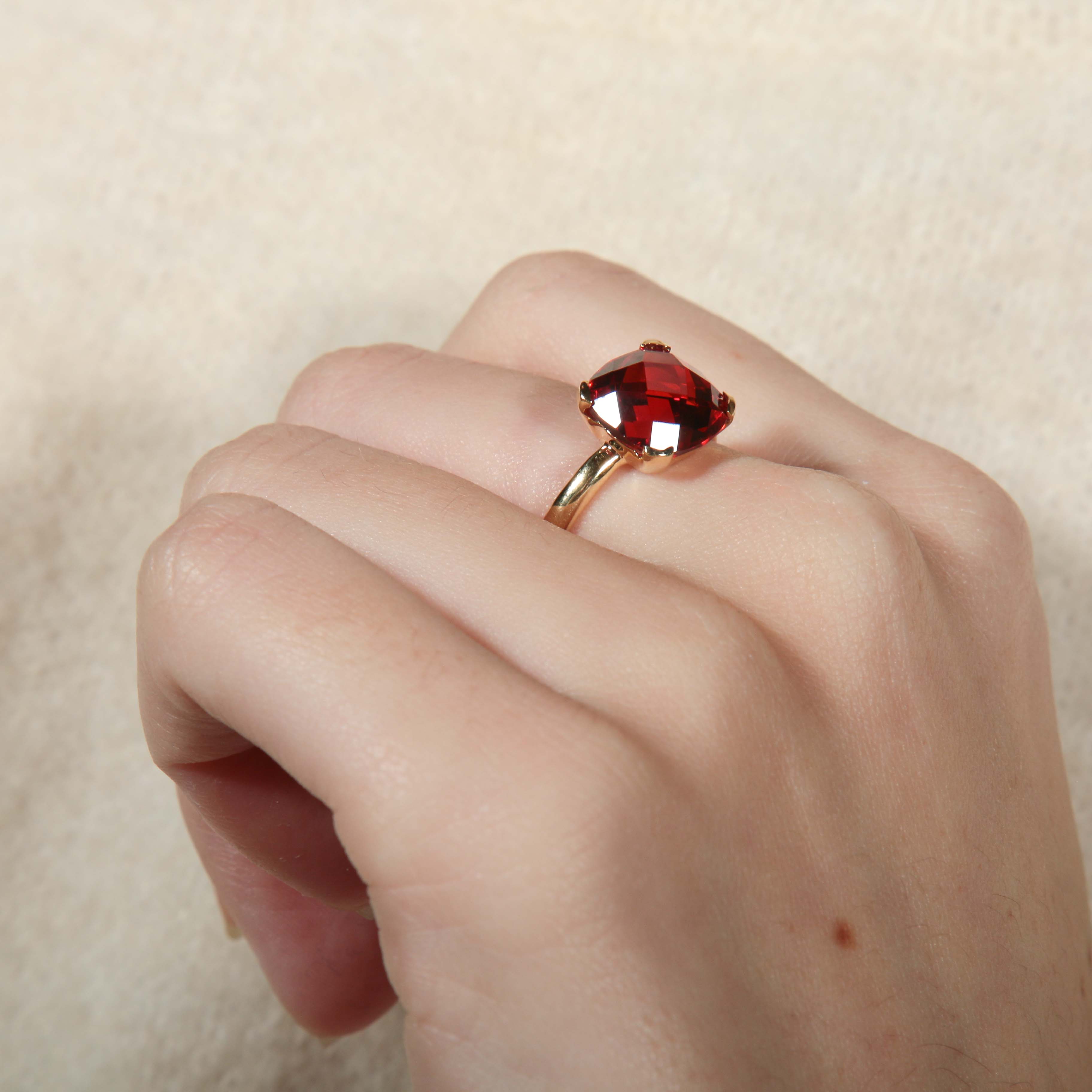 Tourmaline Solitaire Ring - Image 3
