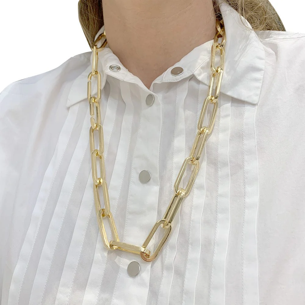 Necklace Dinh Van, "Link", yellow gold. - Image 5