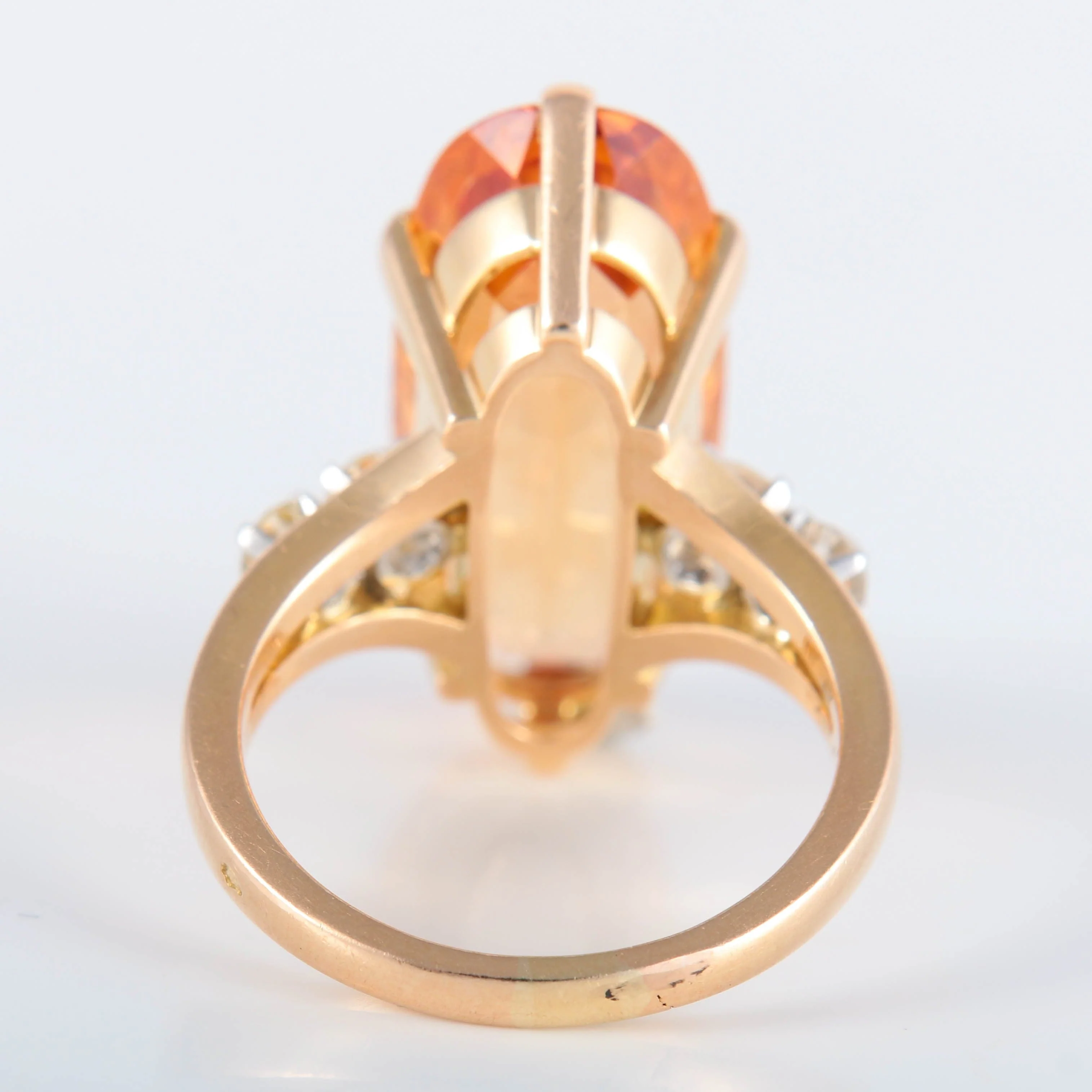 Citrine Diamond Ring - Image 6
