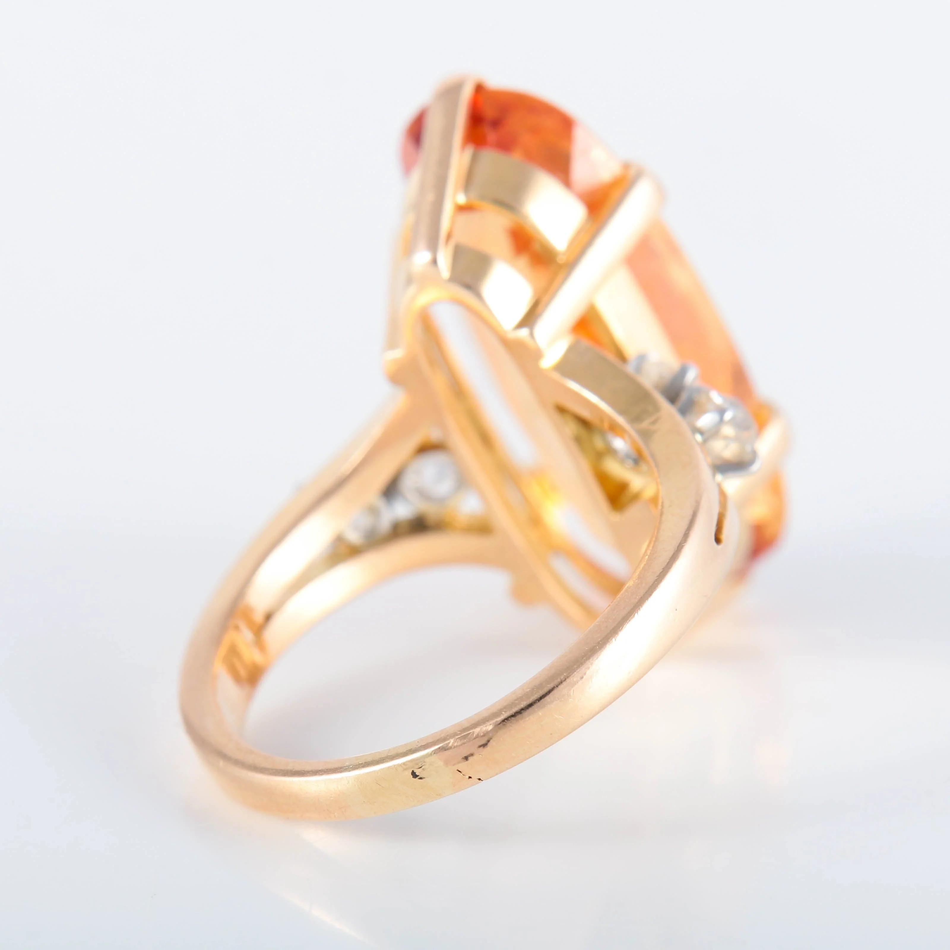 Citrine Diamond Ring - Image 7