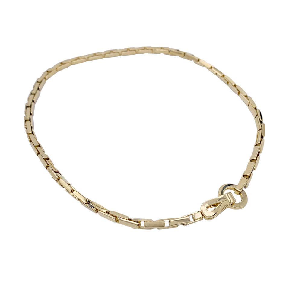 Necklace Cartier, "Agrafe", yellow gold. - Image 4