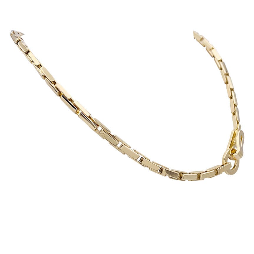 Necklace Cartier, "Agrafe", yellow gold. - Image 5