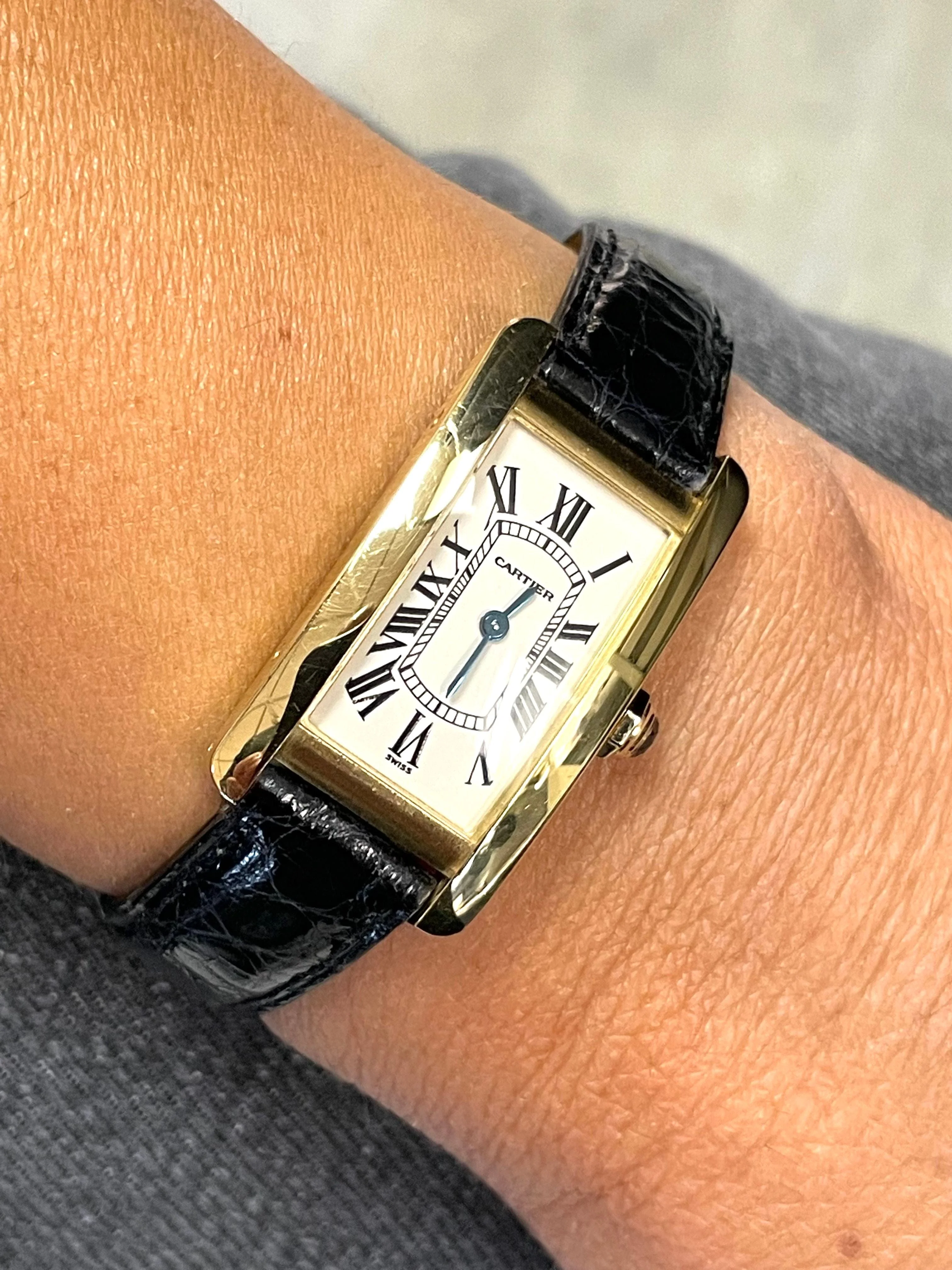 Watch Cartier women Tank American - Image 2