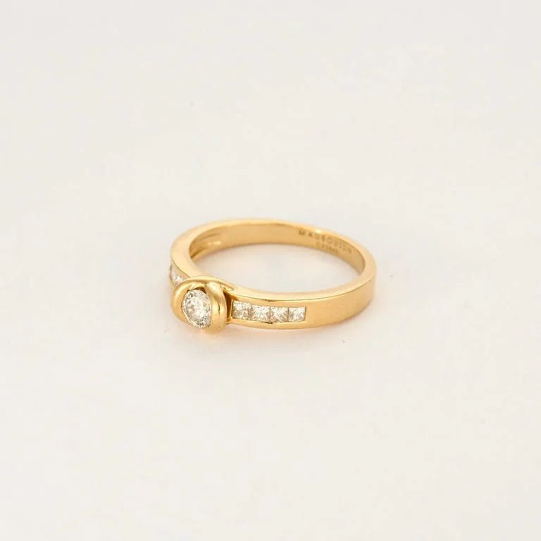 Mauboussin - Swann Princess ring in yellow gold and diamond - Image 3