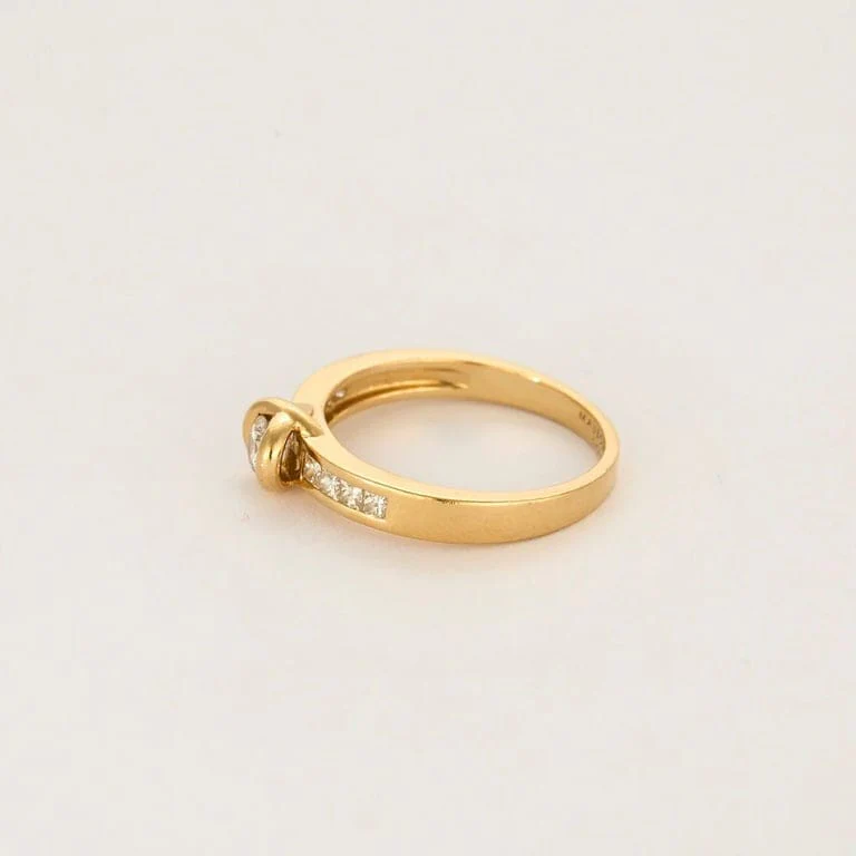 Mauboussin - Swann Princess ring in yellow gold and diamond - Image 4