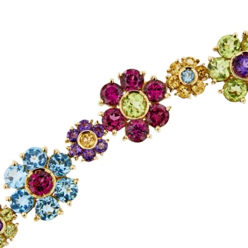 Bracelet adorned with colorful stones  - Image 4