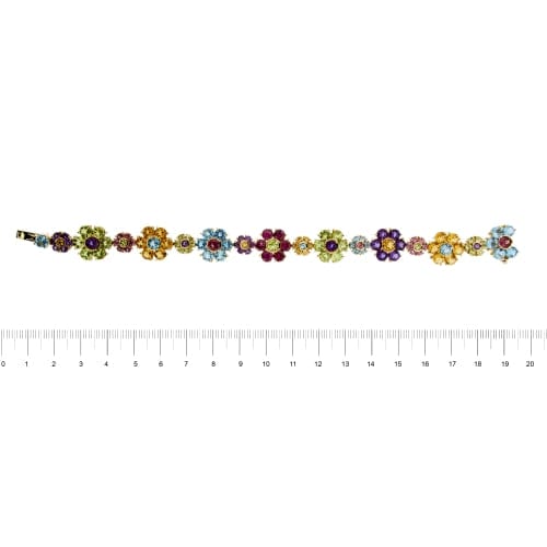 Bracelet adorned with colorful stones  - Image 9