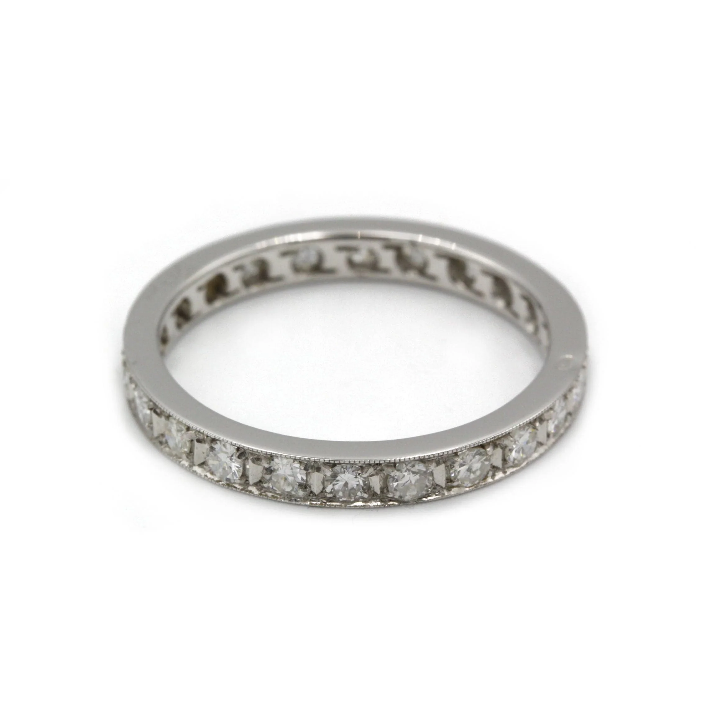Wedding ring - White gold diamonds - Image 2