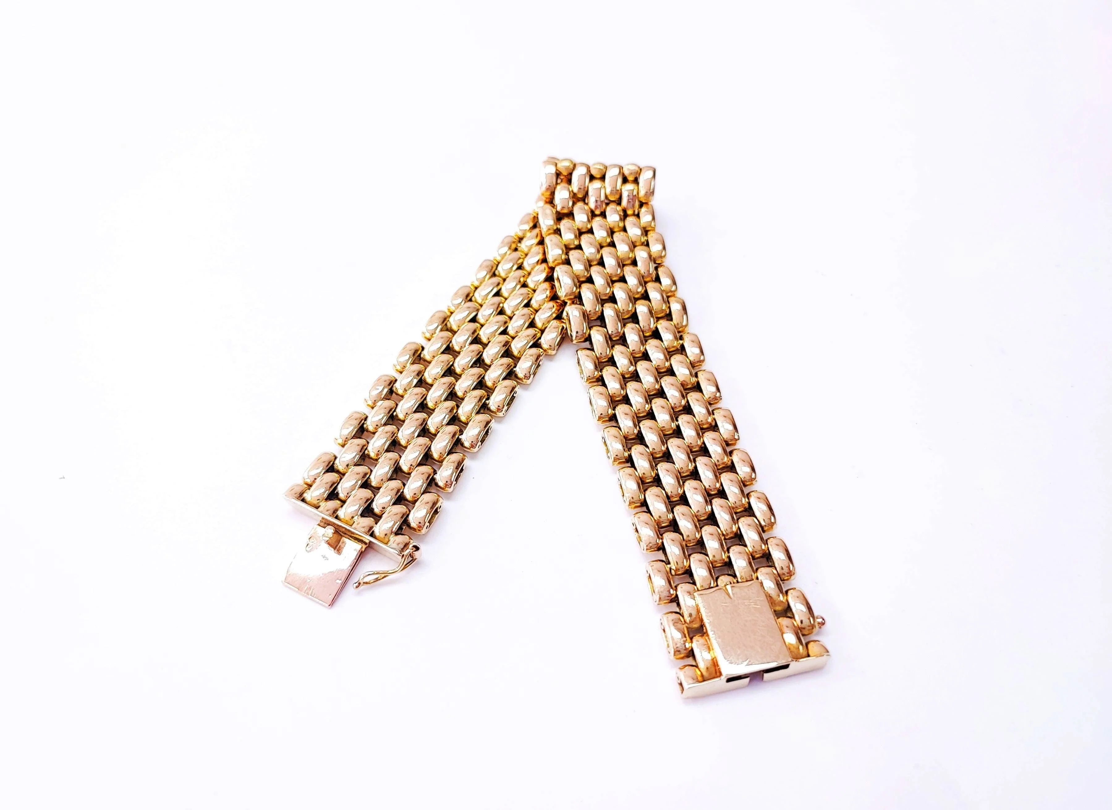 Rice grain cuff bracelet - Image 4