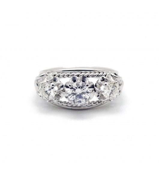 Gold and Diamond Ring