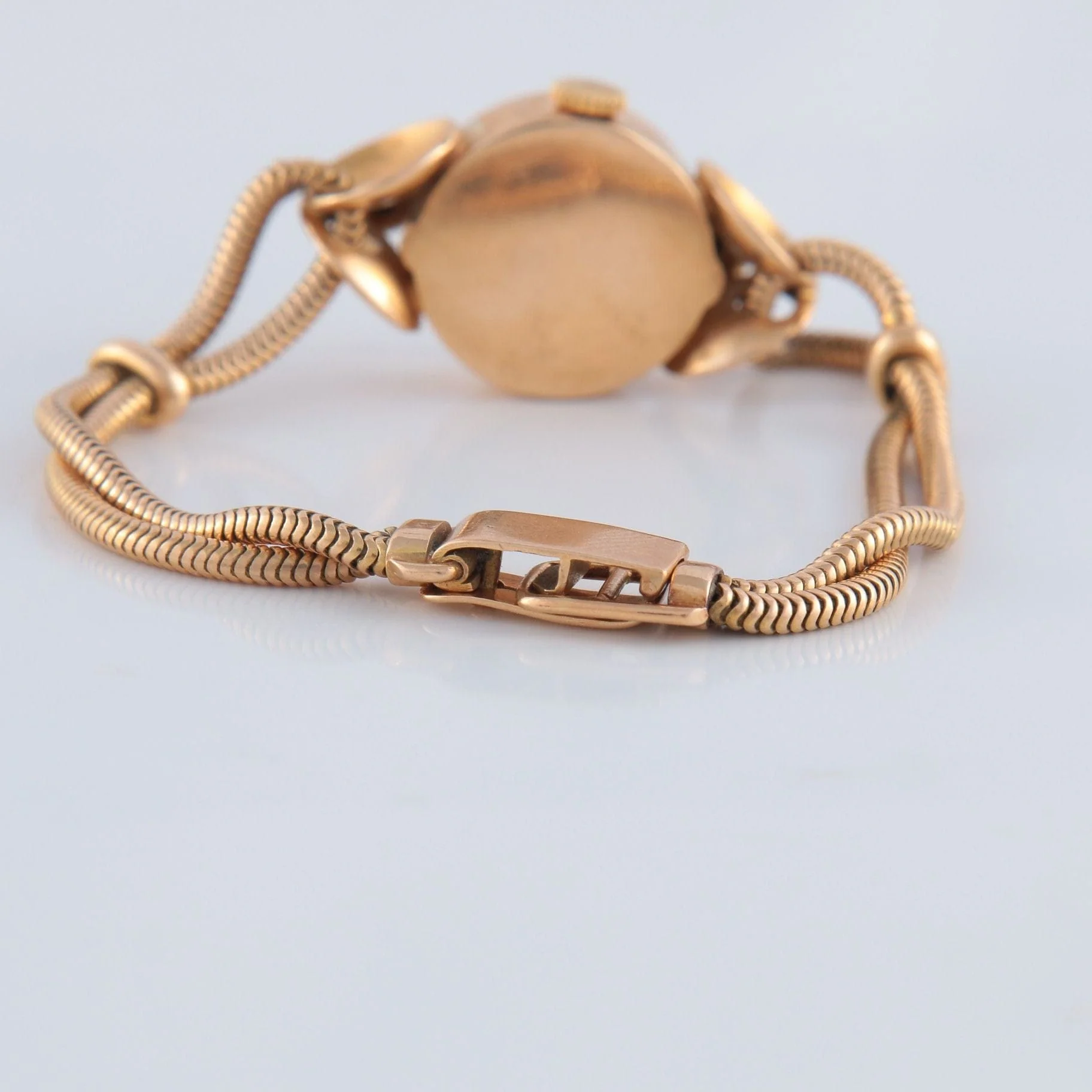 Yellow gold watch - Image 10