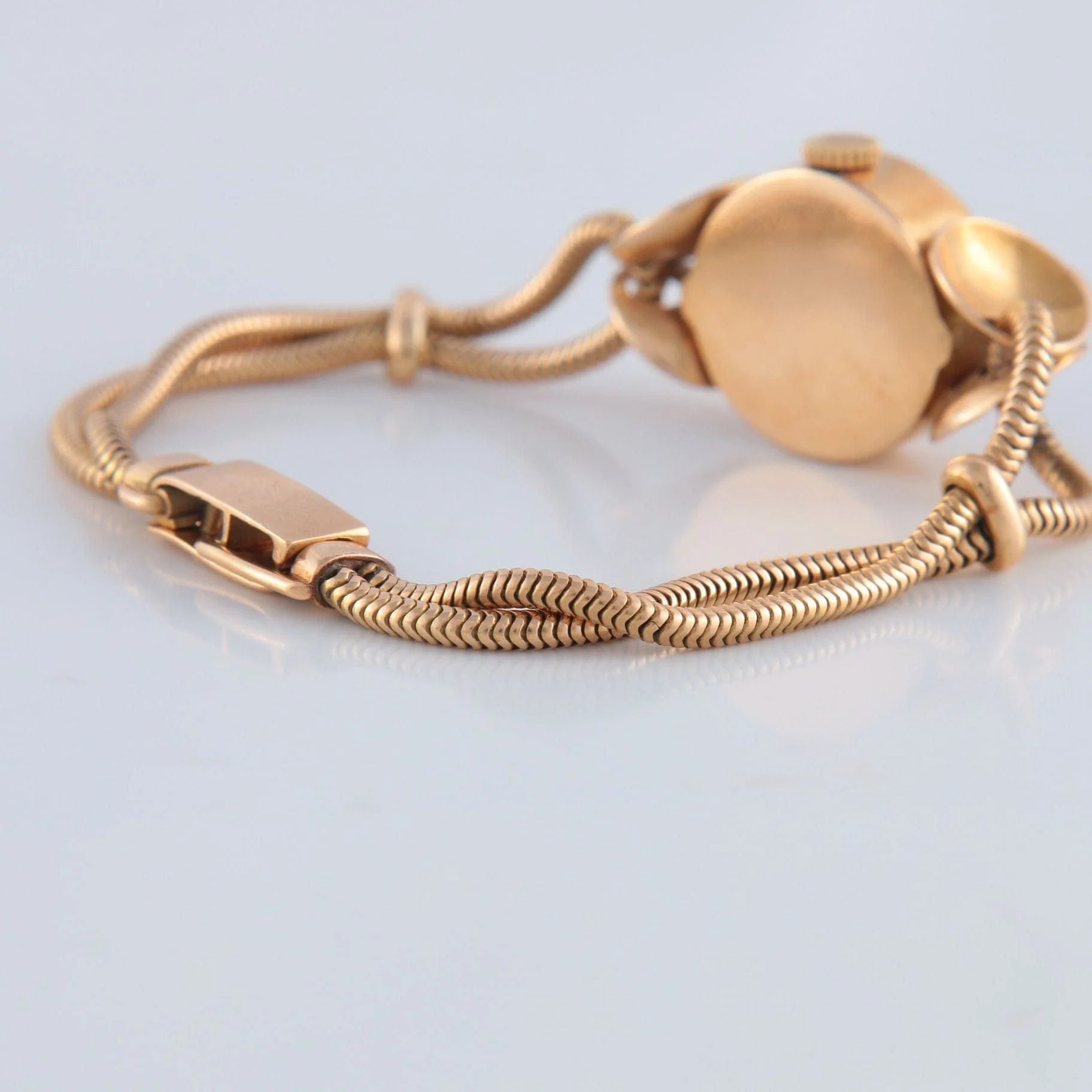 Yellow gold watch - Image 11