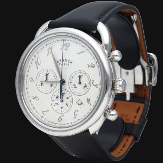 Hermes Arceau Chronograph Watch - Image 2