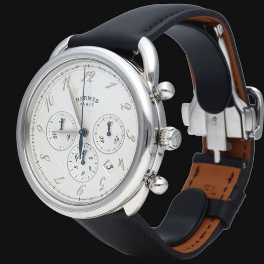Hermes Arceau Chronograph Watch - Image 3