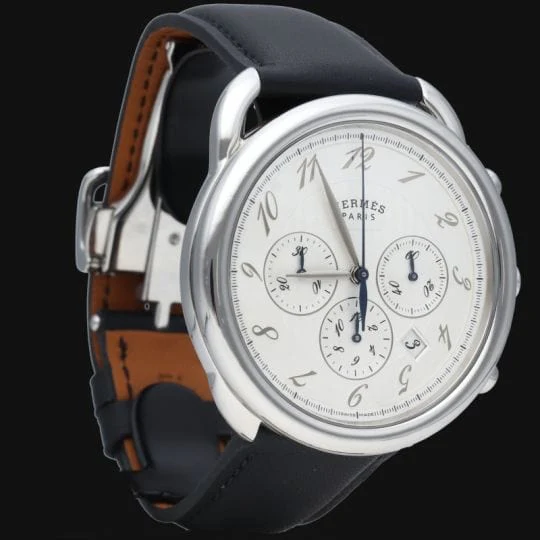 Hermes Arceau Chronograph Watch - Image 5