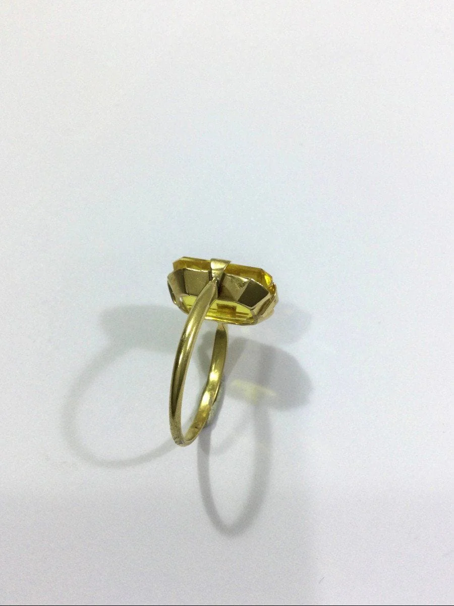 Gold And Citrine Ring - Image 7