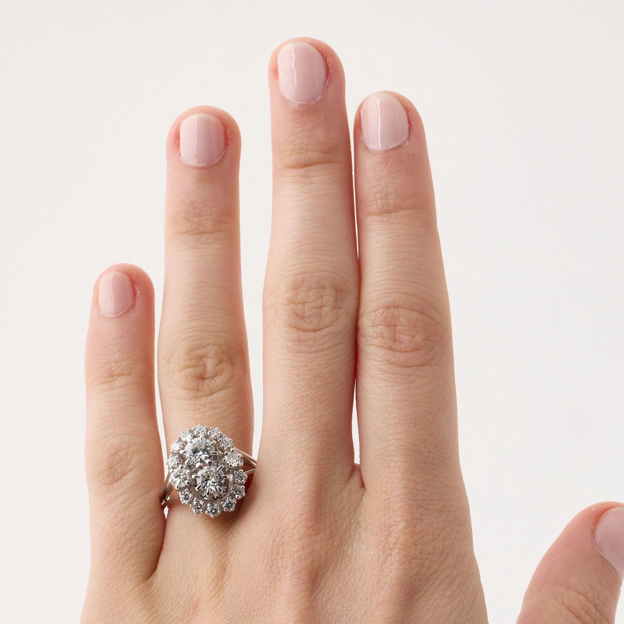 Vintage diamond ring - Image 2
