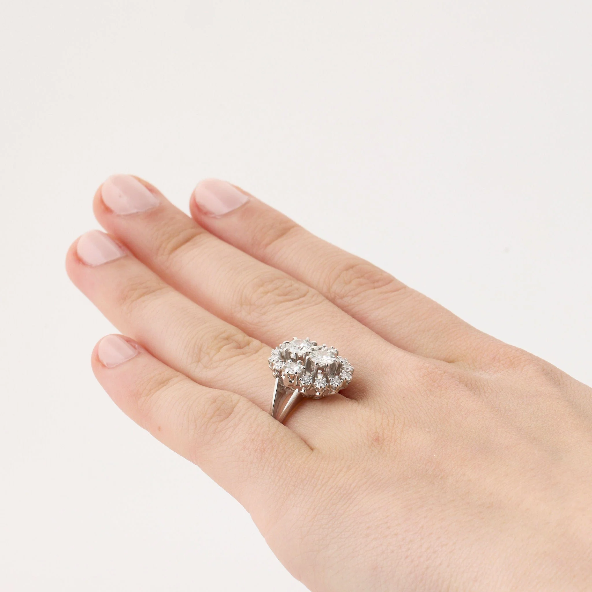Vintage diamond ring - Image 6