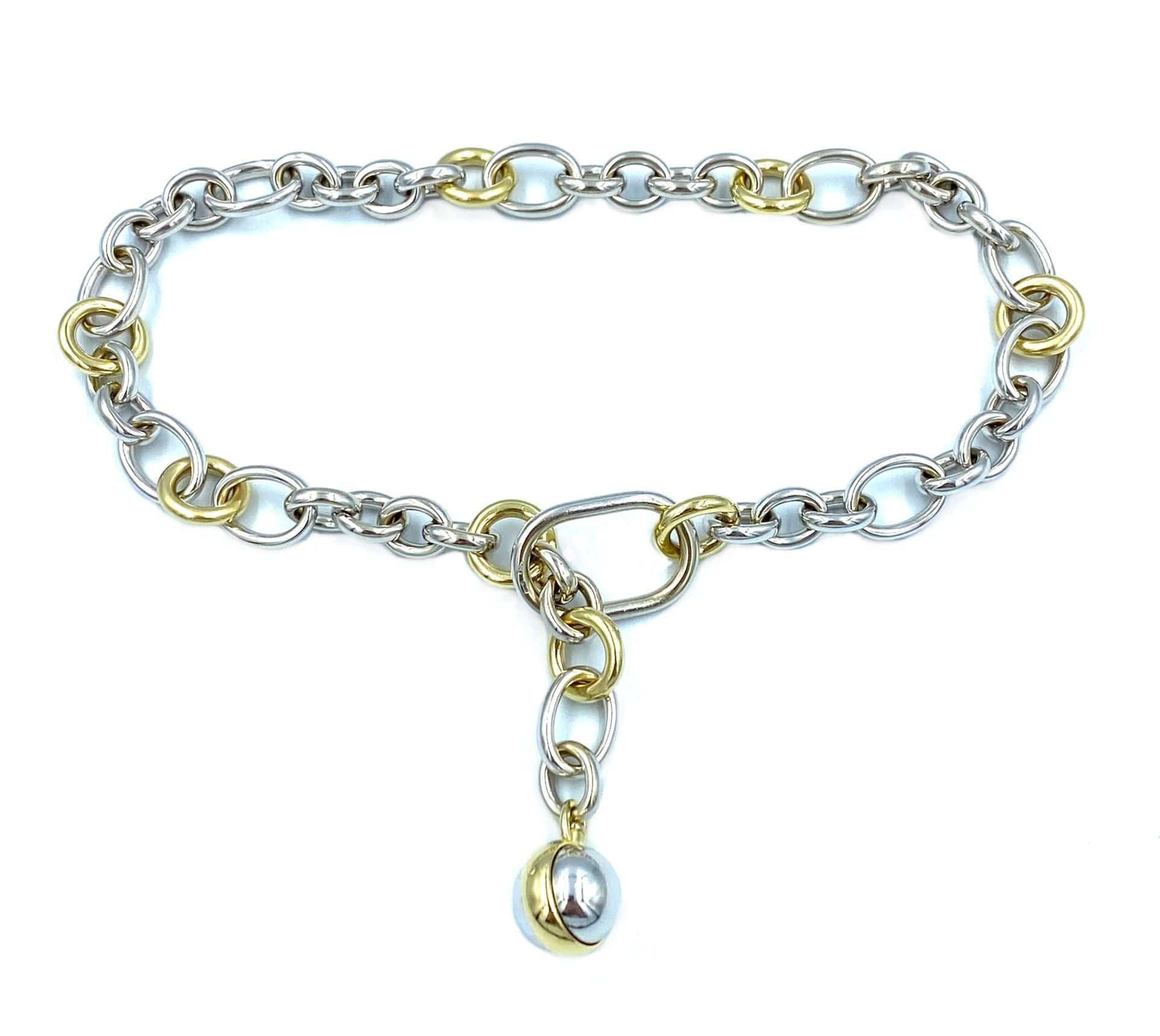Pomellato. 2 18K gold necklace