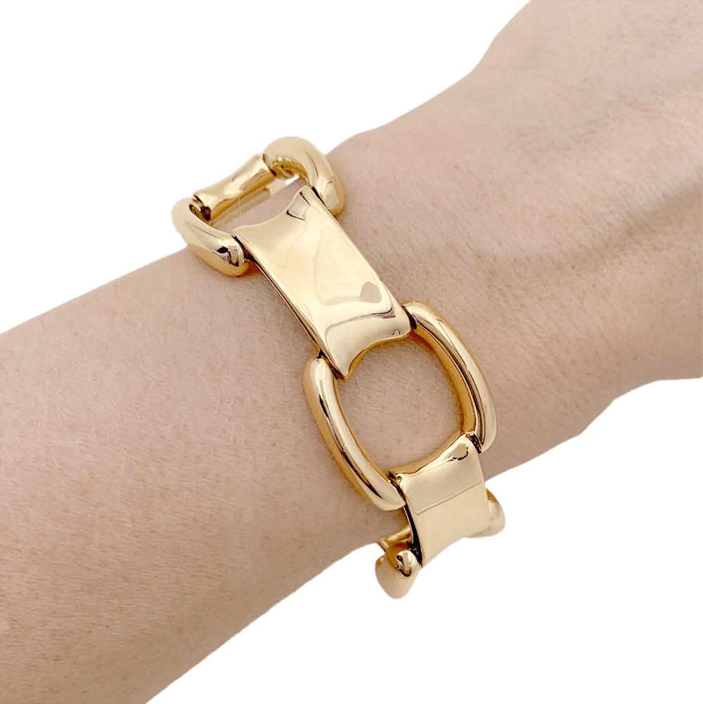 Yellow gold bracelet. - Image 4