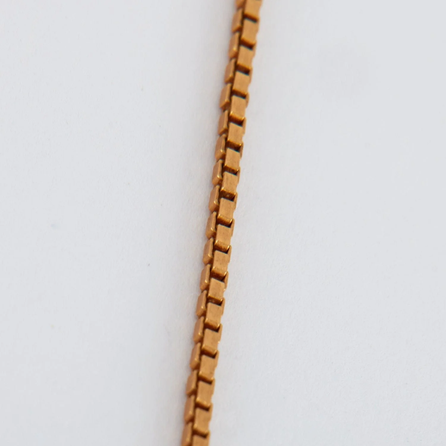 Pendant and chain rose gold Diamond Pearls - Image 8