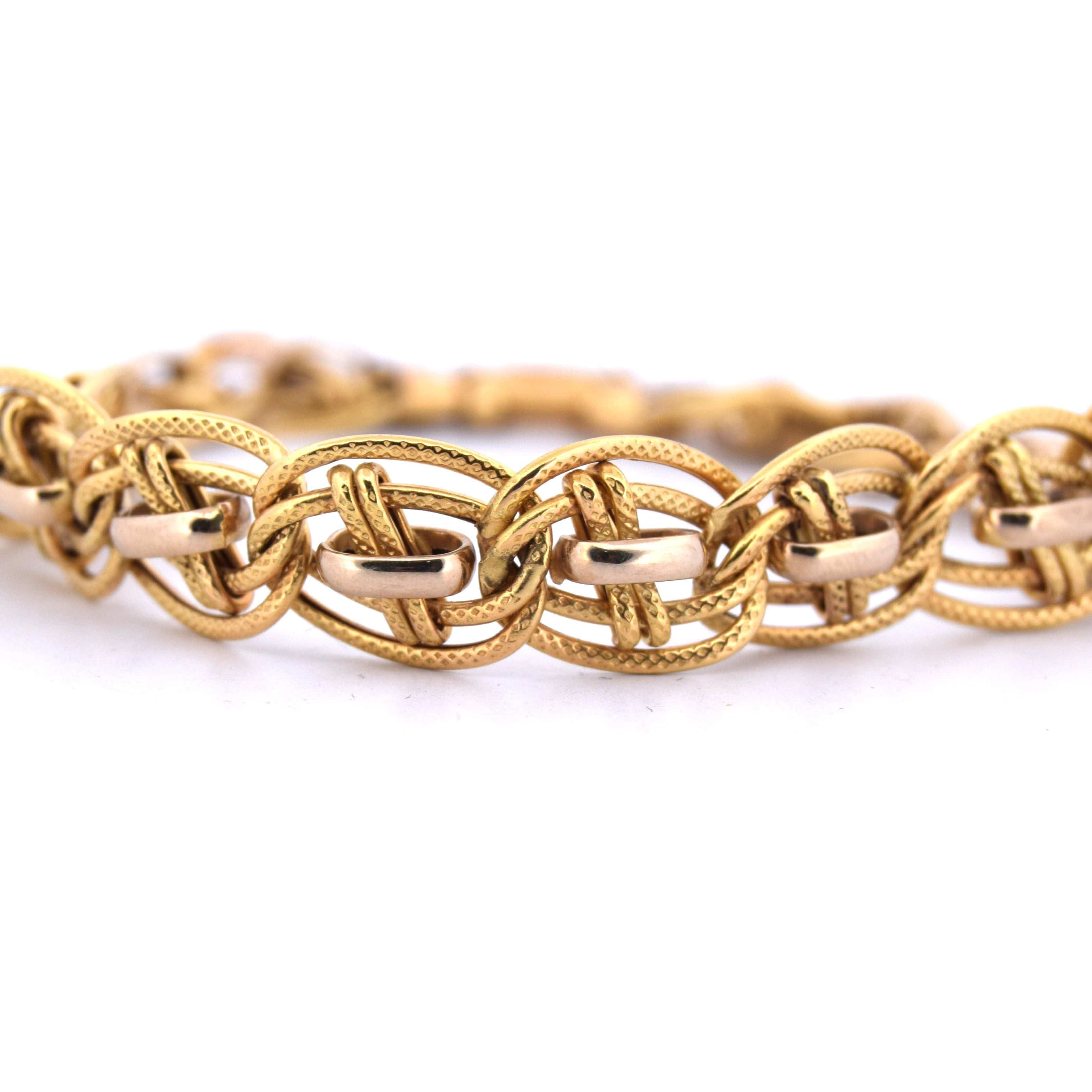 18 KT GOLD BRACELET - Image 3