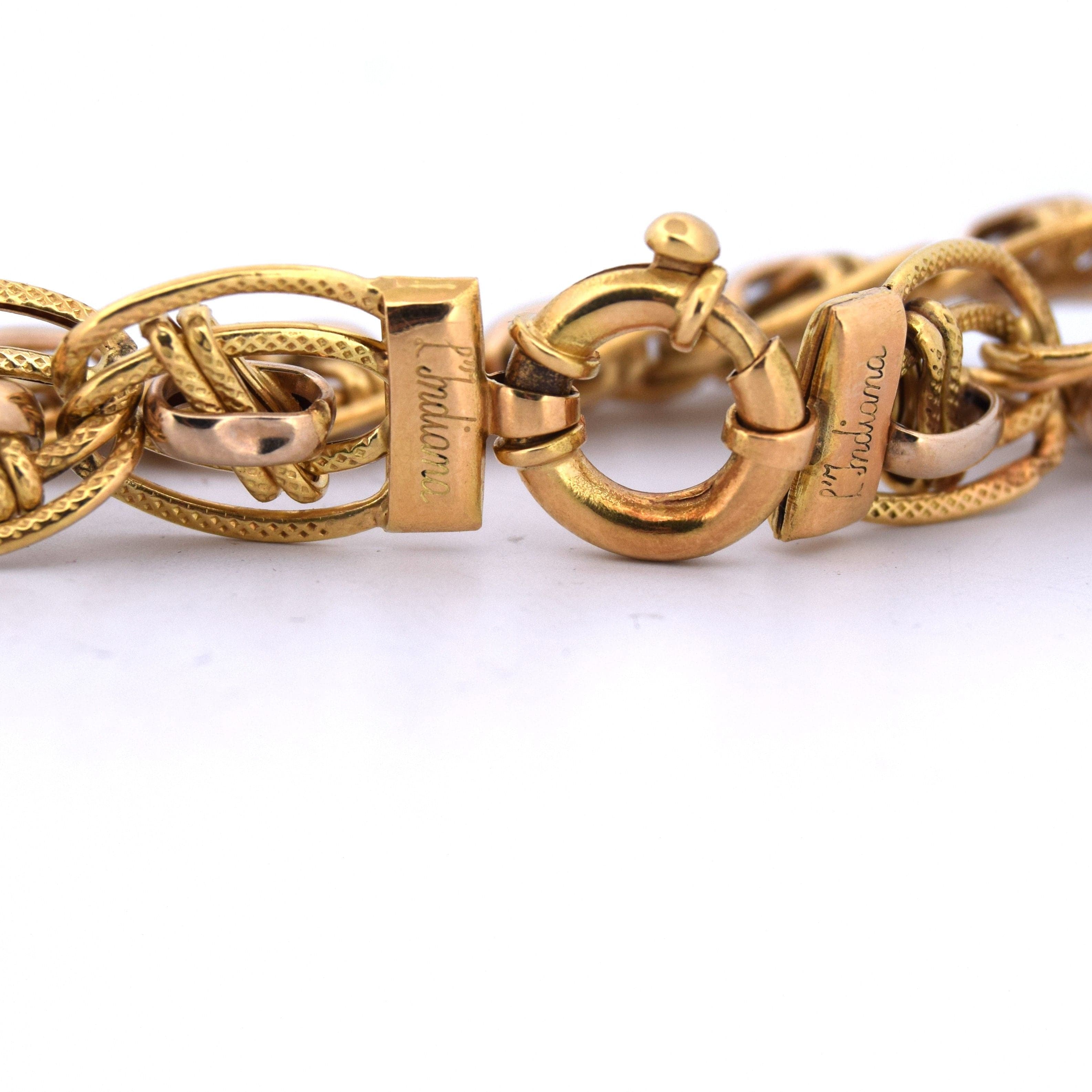 18 KT GOLD BRACELET - Image 4
