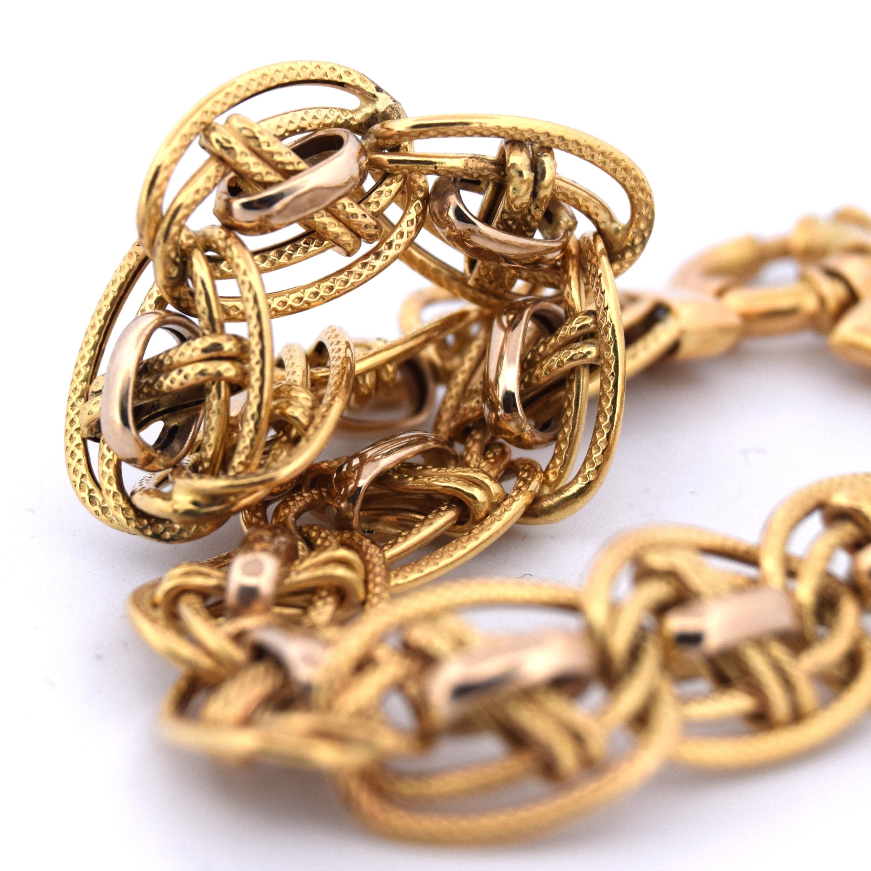18 KT GOLD BRACELET - Image 5