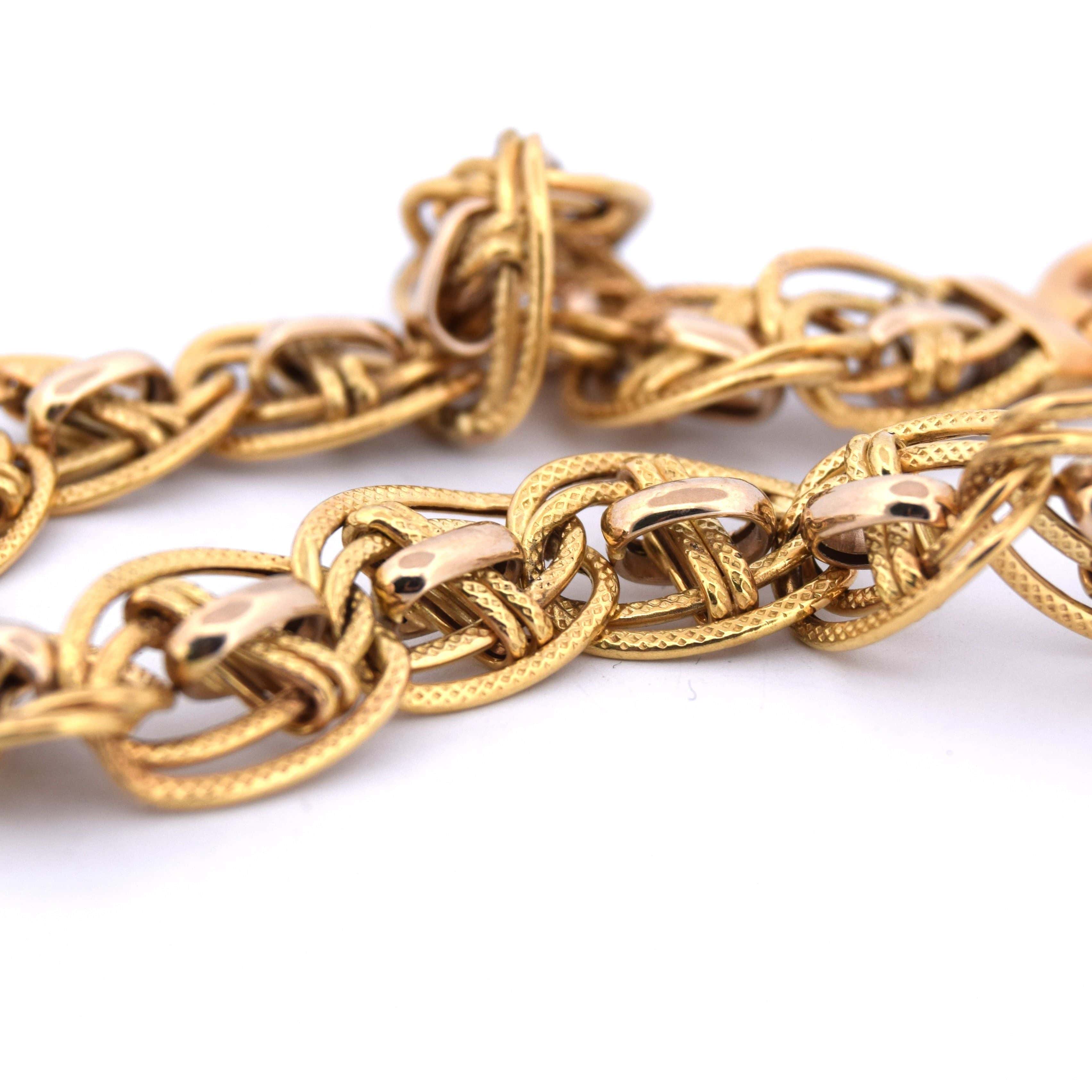 18 KT GOLD BRACELET - Image 6