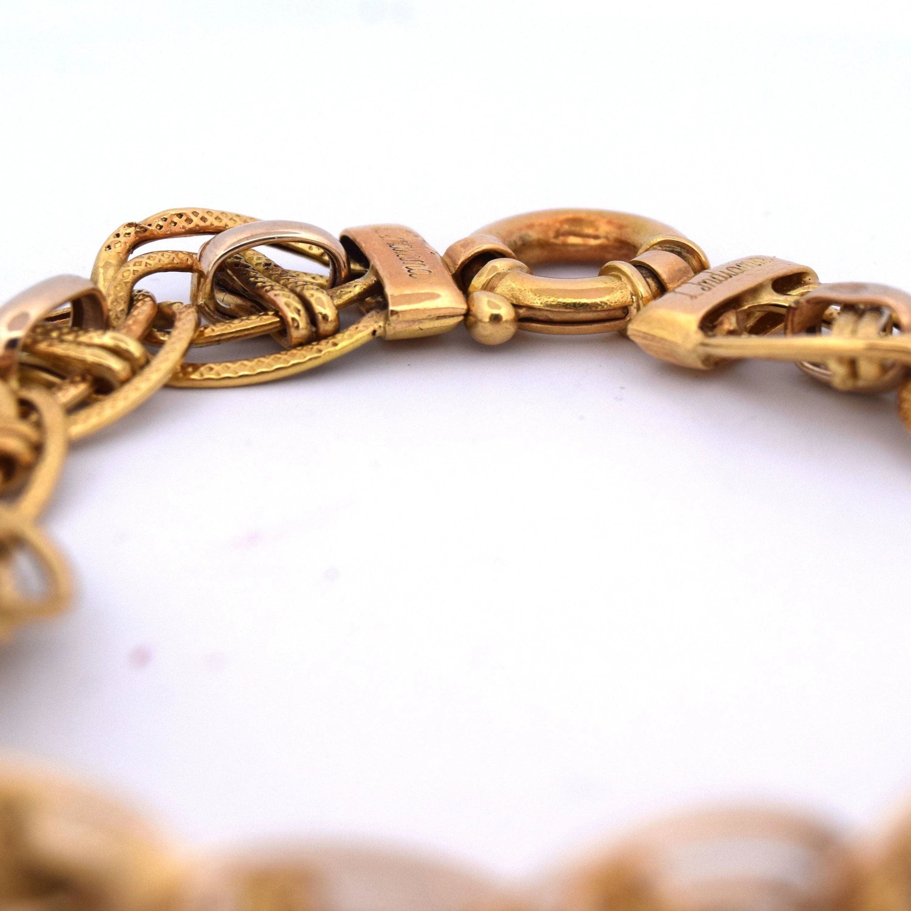 18 KT GOLD BRACELET - Image 7