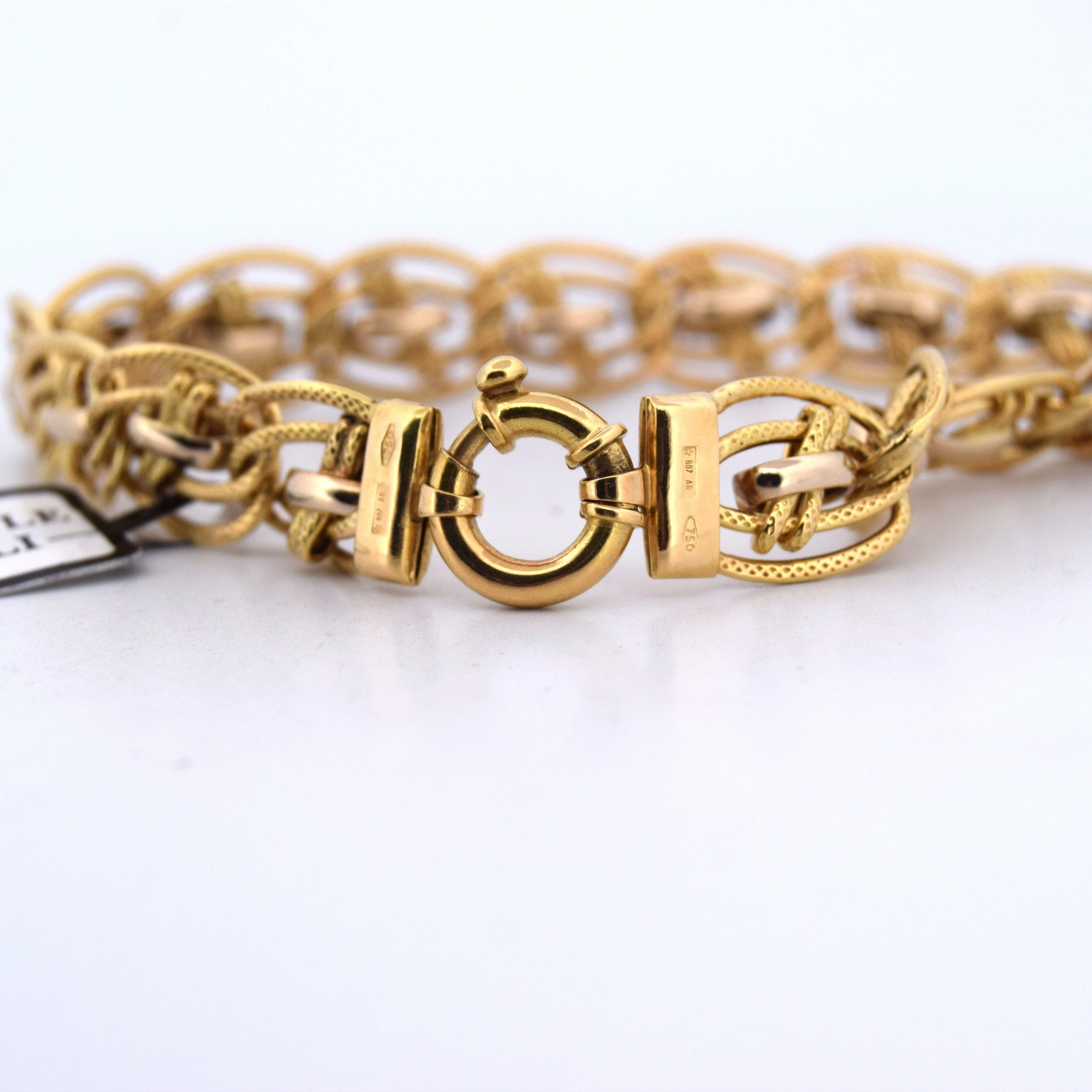 18 KT GOLD BRACELET - Image 8