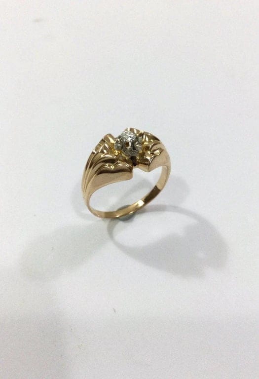 Rose Gold Diamond Ring - Image 5