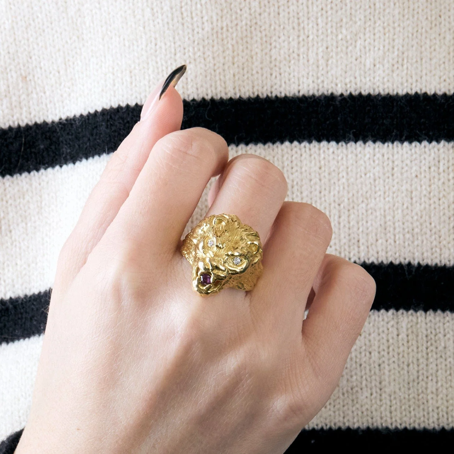 LION HEAD RING - Image 6