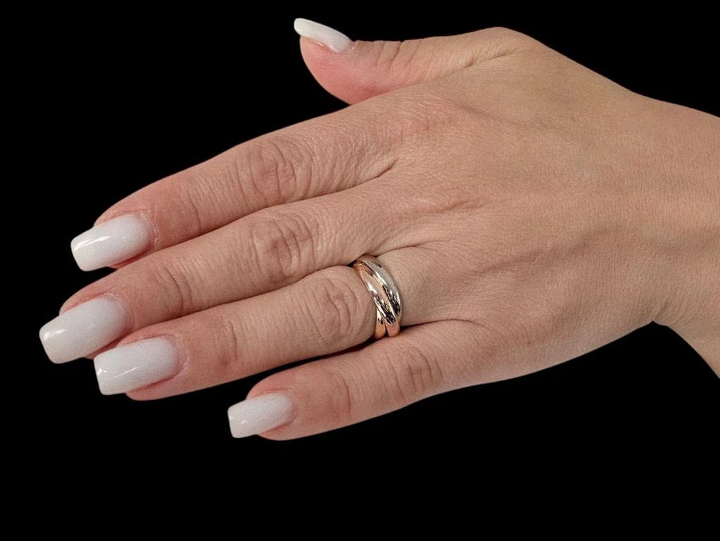 CARTIER - Ring Trinity Triple Gold - Image 2
