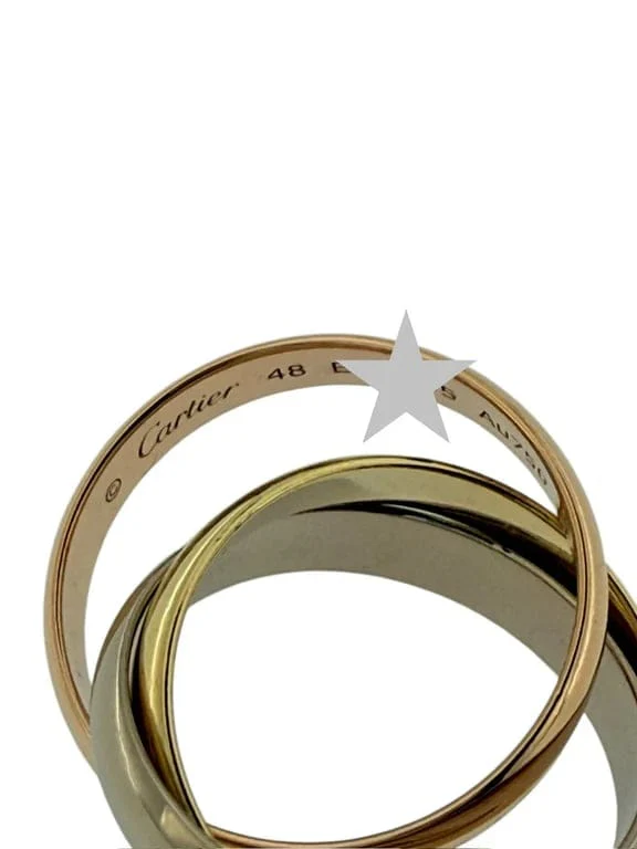 CARTIER - Ring Trinity Triple Gold - Image 5