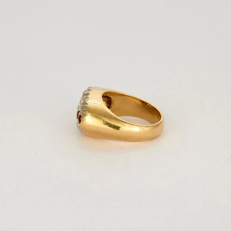 Ring Tank yellow gold 1900 - Image 4
