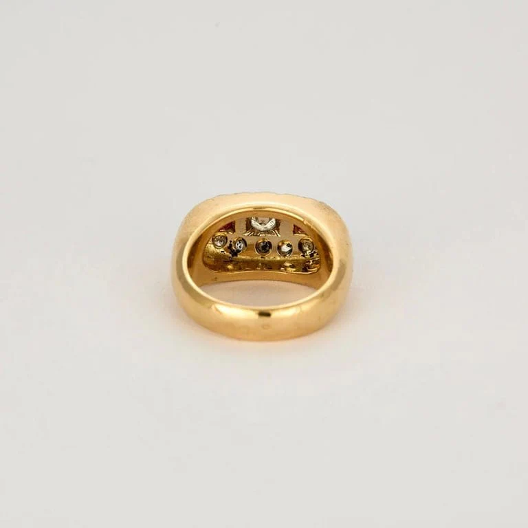 Ring Tank yellow gold 1900 - Image 6